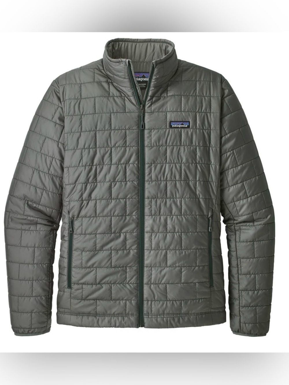 Patagonia Men's Nano Puff® Jacket Dark Gray Size Medium